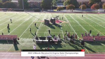 Great Mills HS "Great Mills MD" at 2022 USBands Maryland & Virginia State Championships