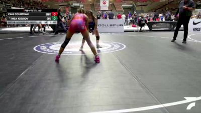 7th Place Match - Cali Courteau, Guardian Knights Wrestling Club vs Thea Kissiov, Cardinal Wrestling Club