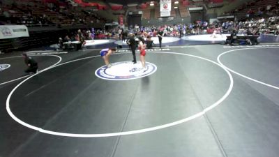 155 lbs Dulcy Martinez, SJWA - San Joaquin Wrestling Association vs Jasell Hernandez, KTWA-Kings-Tulare Wrestling Association