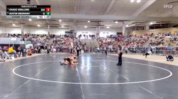 AA 120 lbs Champ. Round 1 - Austin Medrano, Gallatin High School vs Chase Smalling, Science Hill High School