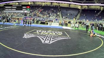 Girls-115 lbs Champ. Round 1 - Kennedy Perez, Franklin H.S. Girls vs Jazlynn Jones, Waverly Hs Girls