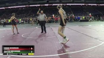 D4-132 lbs Cons. Round 3 - Chase Nickerson, Vassar HS vs Dalton Birchmeier, New Lothrop HS