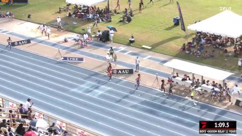 Youth Boys' 4x800m Relay, Semi-Finals 1 - Age 11-12