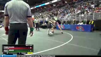 Cons. Round 2 - Tobin Olson, Valentine vs Riley Arner, Fairbury