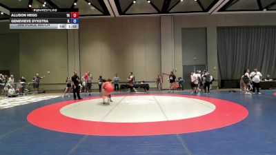 115 lbs 3rd Place Match - Allison Hegg, VA vs Genevieve Dykstra, IL