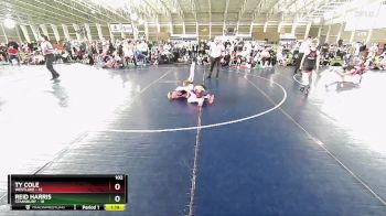 102 lbs Round 1 (4 Team) - Ty Cole, Westlake vs Reid Harris, Stansbury