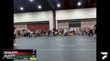108 lbs Round 1 (6 Team) - Nathan Manos, Team Palmetto vs Nolan Riley, Brawlers