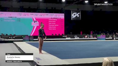 Anabelle Dewey - Floor, E.T.C. Gym - 2021 GK US Classic & Hopes Championship