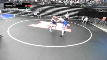 6A 285 lbs Cons. Round 3 - Nick Hallock, Bingham vs Nathan Holladay, Corner Canyon