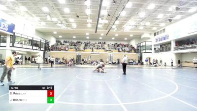 197 lbs Round Of 32 - Seth Ross, Clarion vs Justyn Brisco, Pittsburgh-Johnstown