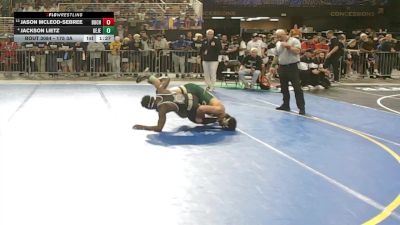 175 3A Champ. Round 1 - Jason McLeod-Sebree, Buchholz vs Jackson Lietz, George Jenkins