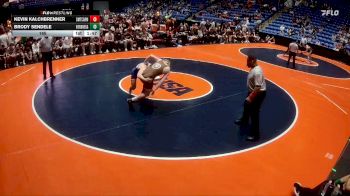 165 lbs Quarterfinals (8 Team) - Kevin Kalchbrenner, Chicago (Mt. Carmel) vs Brody Sendele, Rockton (Hononegah)