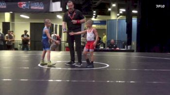 62 lbs Cons. Semis - Isaiah Rodriguez, All American Wrestling Club vs Jace Rogers, Team Donahoe Wrestling Club