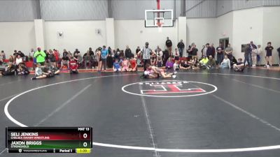 105 lbs Cons. Round 3 - Seli Jenkins, Chelsea Swarm Wrestling vs Jaxon Briggs, Stronghold