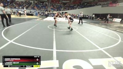 3A-152 lbs Quarterfinal - Aiden Espinoza, North Valley vs Landen Hecht, Harrisburg