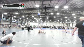 75 lbs Rr Rnd 3 - Maxwell Golden, Gold Standard Wrestling - MS vs Ty Cox, Whitted Trained National Dual Team - MS