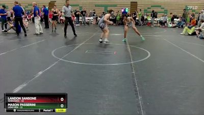 115 lbs Finals (2 Team) - Mason Passerini, Lions Den vs Landon Sansone, Warhawks