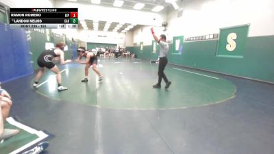 150 lbs Champ. Round 2 - Landon Nelms, Carlsbad vs Ramon Romero, Esperanza