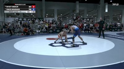 70 lbs Champ. Round 4 - Wyatt Medlin, Illinois Regional Training Center/Illini WC vs Vince Bouzakis, Team Greco