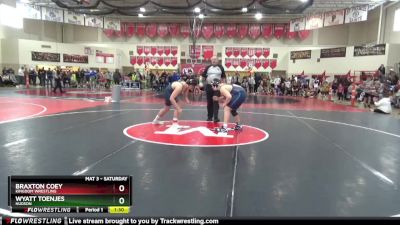 Round 3 - Wyatt Toenjes, Hudson vs Braxton Coey, Kingdom Wrestling