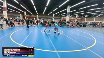 155 lbs Cons. Round 2 - Melanie Escobedo, Arlington Lamar High School Wrestling vs Tyzoria Payne, Cypress Springs High School Wrestling