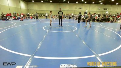 80 lbs Rr Rnd 5 - Grayson Wolf, Regulators 9U 2 vs Camren Redwine, Team Savage 9U