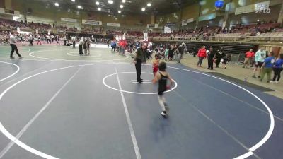 54 lbs Semifinal - Diego Sandoval, Espanola Jr Wrestling vs Asher Ruybal, San Luis Valley WC