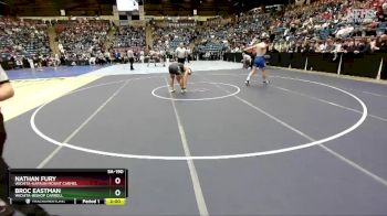 5A-190 lbs Quarterfinal - Nathan Fury, Wichita-Kapaun Mount Carmel vs Broc Eastman, Wichita-Bishop Carroll