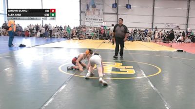 60 lbs Round 3 - 12:30pm Saturday - Alex Chiz, CTWHALE vs Landyn Schadt, Iowa Black