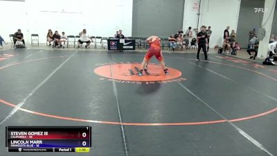 187 lbs Round 1 (8 Team) - Steven Gomez III, California vs Lincoln Marr, Minnesota Blue