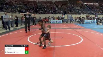 46 lbs Prelims - Julien Mejia, Chickasha vs Bj Gahagan Jr, Tulsa McClain Pin-King All Stars