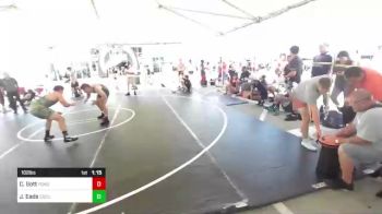 182 lbs Quarterfinal - Maliki Allen, Silverback WC vs Bronson Swan, Cvbjj