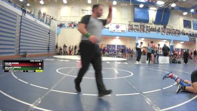 150 lbs Cons. Round 3 - Dillan Lerwill, Sugar Salem vs Caleb Myers, Columbia