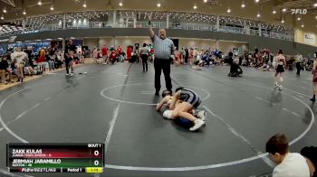 88 lbs Round 1 - Jermiah Jaramillo, Buxton vs Zakk Kulas, Junior Terps Xpress