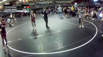 113 lbs Cons. Round 1 - Payton Murray, Nebraska Wrestling Academy vs Delaney Jensen, Grand Island Legacy Girls Wrestling Club