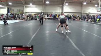 155 lbs Champ. Round 1 - Kendra O`Brien, Cumberland Valley vs Annalise Rapp, Indian Lake