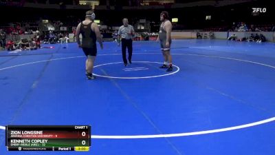 285 lbs Kenneth Copley, Embry-Riddle (Ariz.) vs Zion Longsine, Arizona Christian University