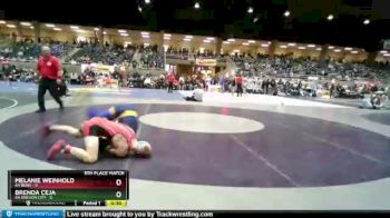 145 lbs Finals (8 Team) - Geiner Harpole, 6A Bend vs Mitchell Johnson, 6A Oregon City