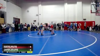 215 lbs Champ. Round 2 - Camden Williams, Whiteland Wrestling Club vs Hunter Walton, Danville Wrestling Club