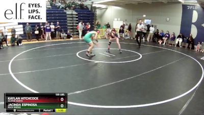 135 lbs. Quarterfinal - Jacinda Espinosa, Rock Bridge vs Kaylan Hitchcock, Olathe North