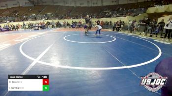 46 lbs Consolation - Braxson Bas, Topeka Blue Thunder vs Ivan Torres, Chickasha Youth Wrestling