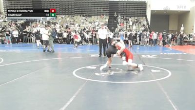 150-I lbs Quarterfinal - Nikita Stratiichuk, Manhasset vs Sean Daly, Elite NJ