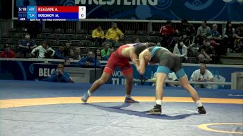 57 kg Round Of 16 - Aliabbas Rzazade, Aze vs Muhamad Ikromov, Tjk