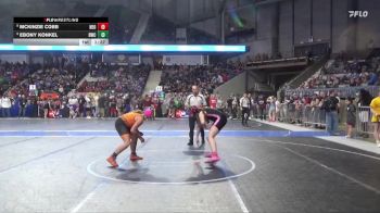 150 lbs Champ. Round 1 - McKinzie Cobb, Neodesha vs Ebony Konkel, Beloit Wrestling Club