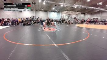 165 lbs Cons. Round 4 - Caleb Hughes, Widefield vs Mathias Marquez, Greeley West
