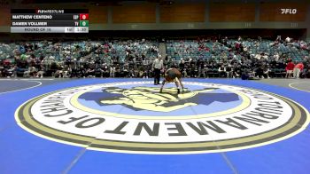 150 lbs Round Of 16 - Matthew Centeno, Esperanza vs Damen Vollmer, Temecula Valley