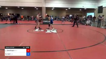 138 kg Consolation - Josiah Smithson, California Mat Masters vs Nathan Karl, UTB Wrestling