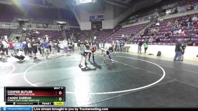 94-95 lbs Round 1 - Cooper Butler, Widefield Wrestling Club vs Caden Darrah, Pueblo West Storm Wrestling