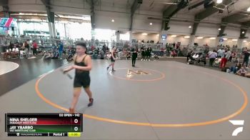 142 lbs Semifinal - Nina Shelger, Paradigm Wrestling vs Jay Ybarbo, Vici Wrestling Club