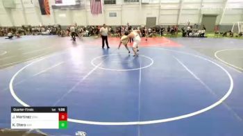 285 lbs Quarterfinal - Javier Martinez, Dinuba WC vs Katum Otero, ADK Wrestling